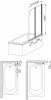 KFA MODERN 2 parawany nawannowe szklane 17006991P